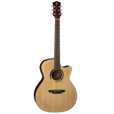 Luna Wabi Sabi Grand Concert Solid Top Cutaway A/E