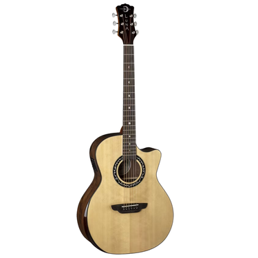 Luna Vineyard Spruce Walnut Bevel Grand Auditorium A/E