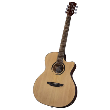 Luna Wabi Sabi Grand Concert Solid Top Cutaway A/E