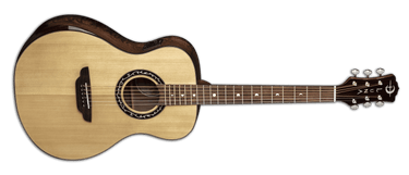 Luna Vineyard Spruce Walnut Bevel Folk A/E