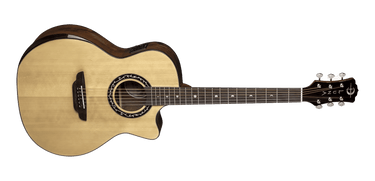 Luna Vineyard Spruce Walnut Bevel Grand Auditorium A/E